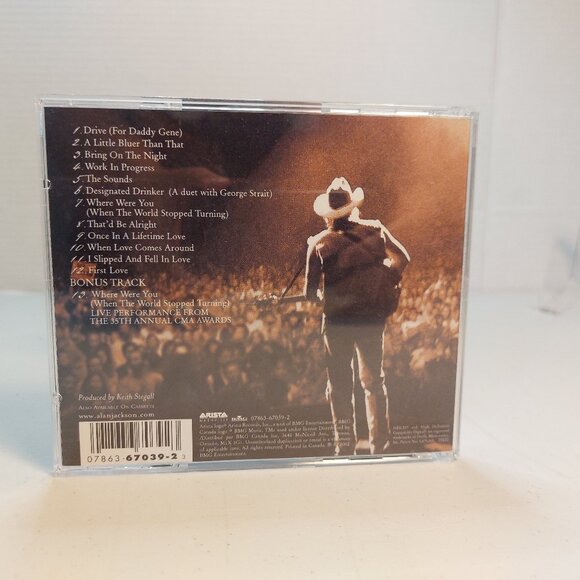 Alan Jackson ~ Drive (Music CD, 2002) - Picture 3 of 3
